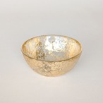 ラーラボウル 11cm ゴールド ガラス ボウル 小鉢 デザートカップ 金箔風 華やか おしゃれ おもてなし 和モダン LARA