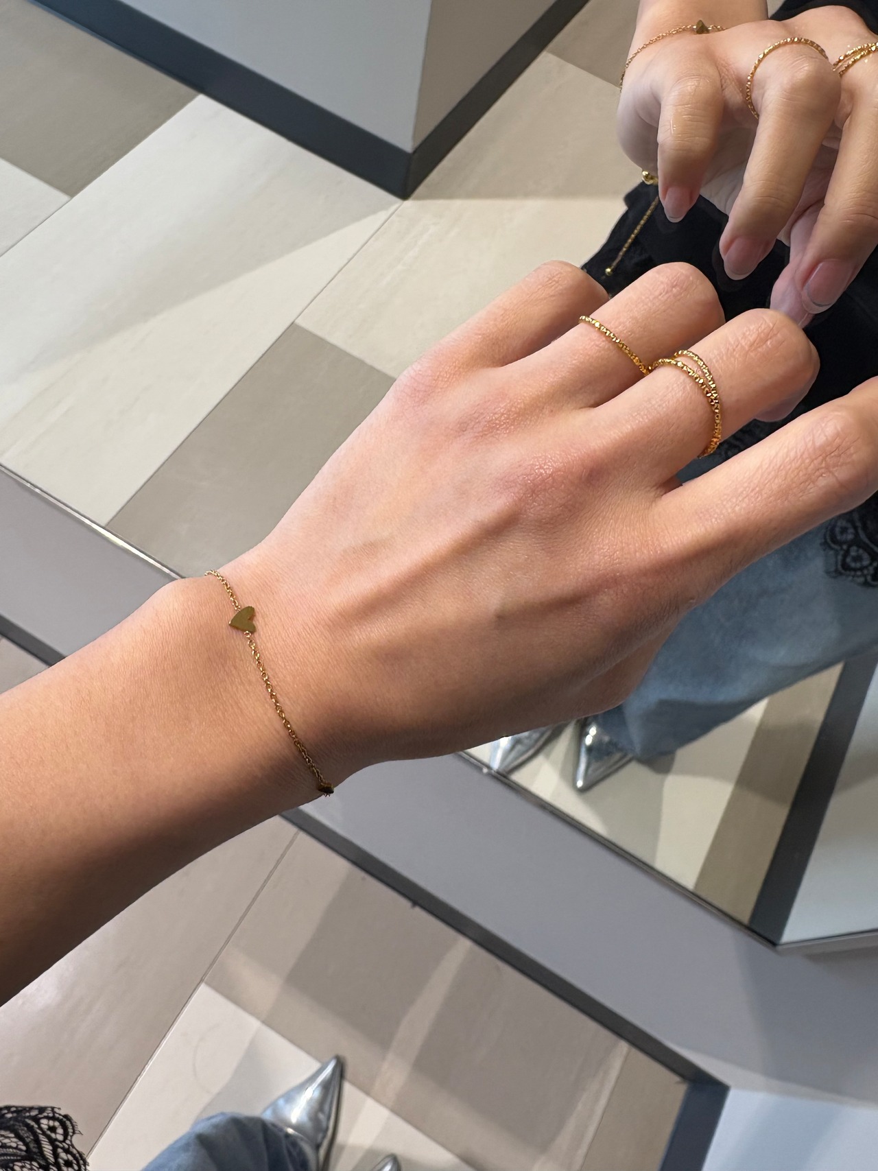 MSAキャシャハートブレスレット