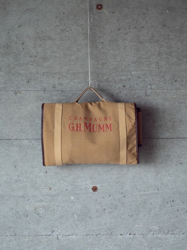 "G.H.MUMM" deadstock Champagne musette