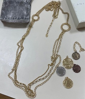 ANTEPRIMA ロングネックレスペンダントセット