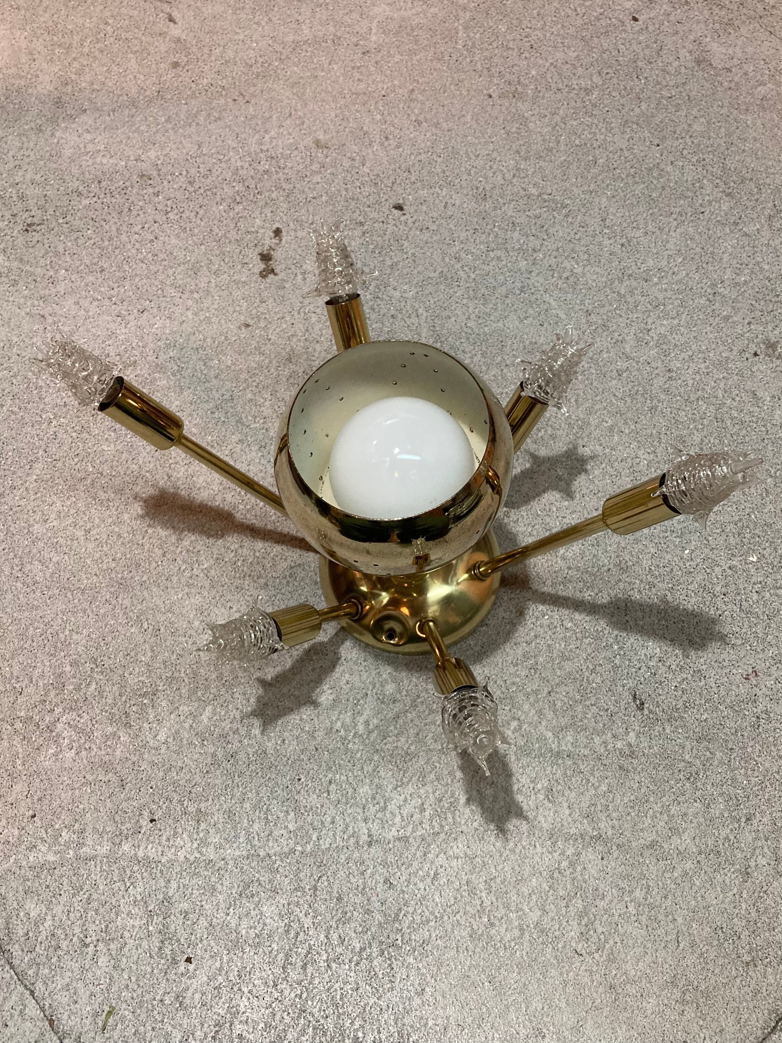 VINTAGE SPUTNIK LAMP (beady antiques)