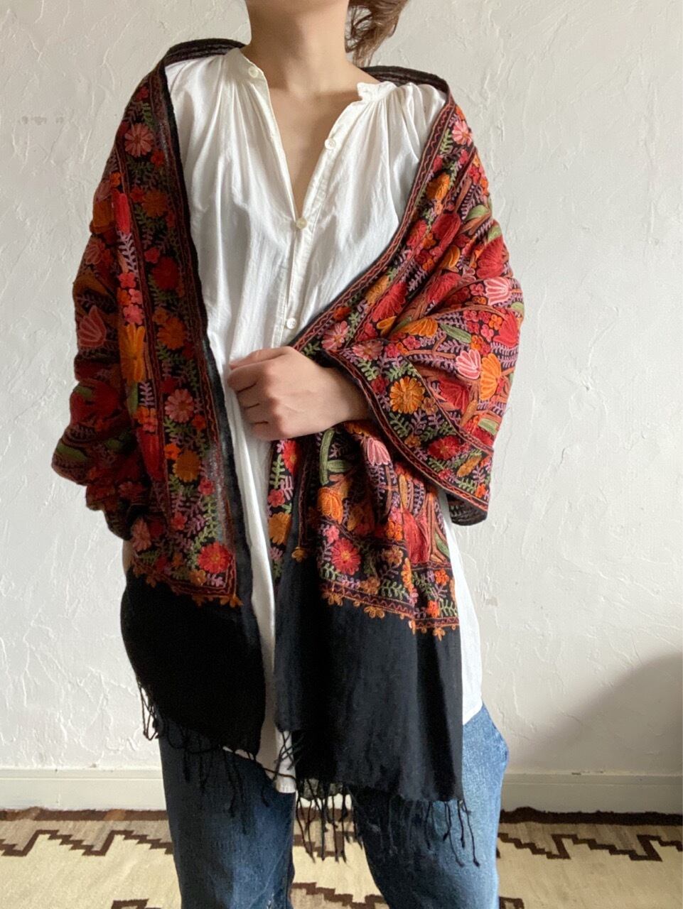 Embroidered stole