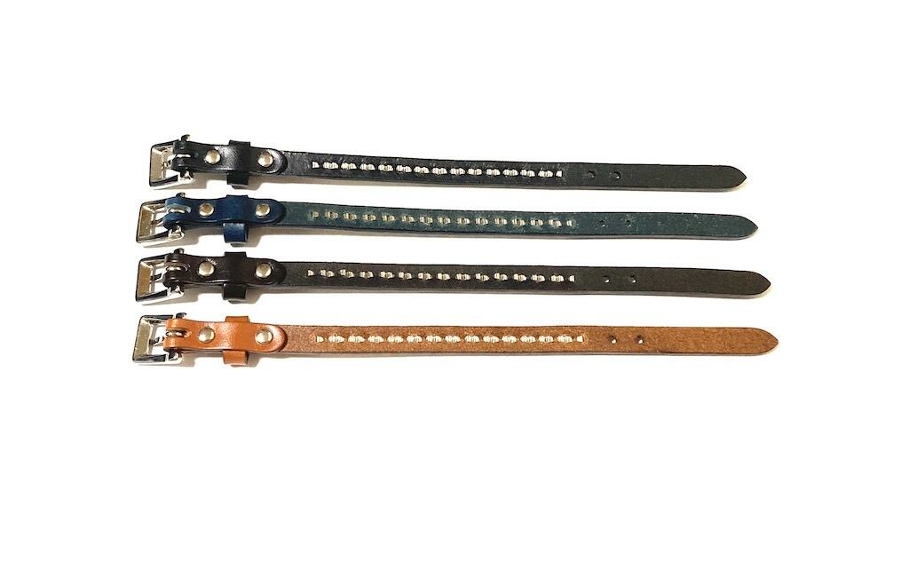 STUDS leather bracelet　スタッズレザーブレスレット　Mサイズ