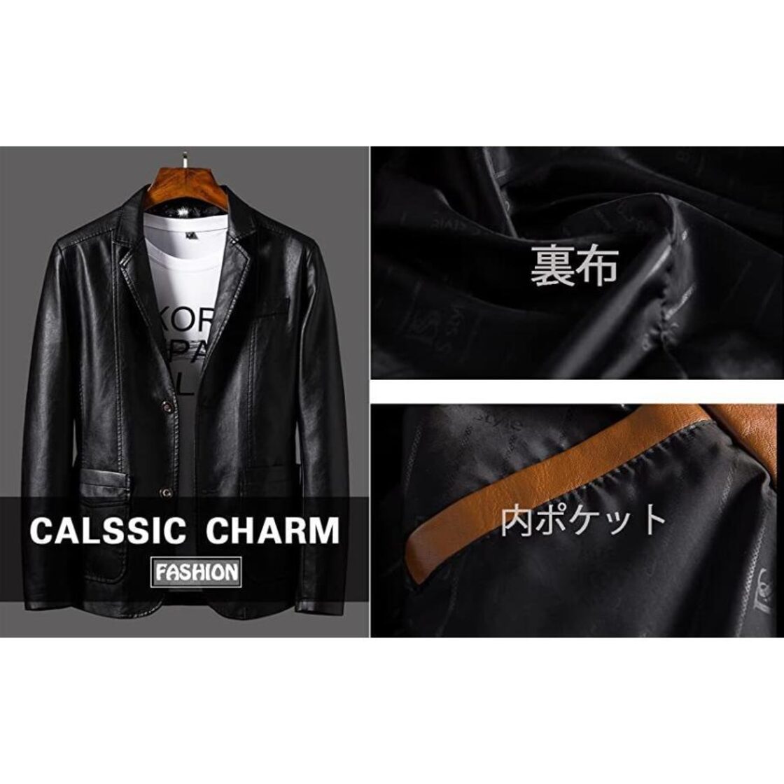 革ジャン メンズ レザージャケット 革ジャケット 黒 ライダース 