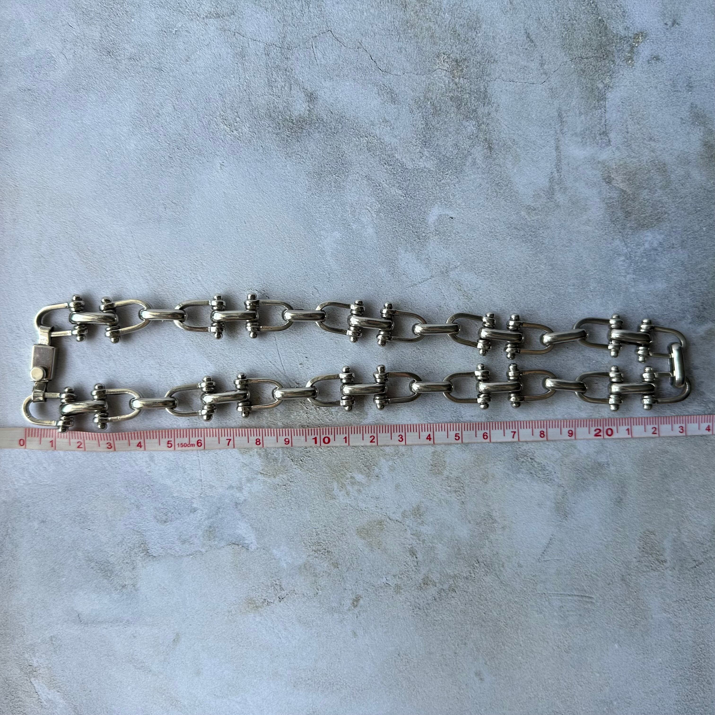 Vintage Horseshoe Necklace Silver 925 Made in Mexico | Timeless