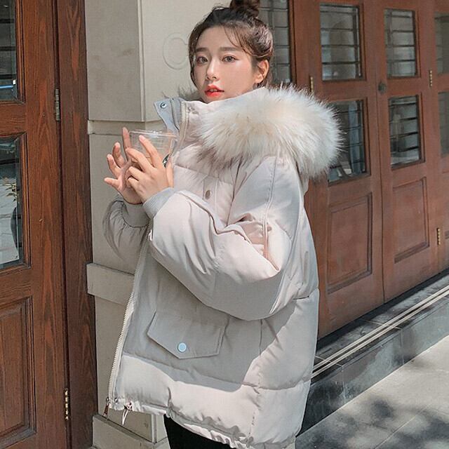 毛皮ジャケット ベージュ ショート丈