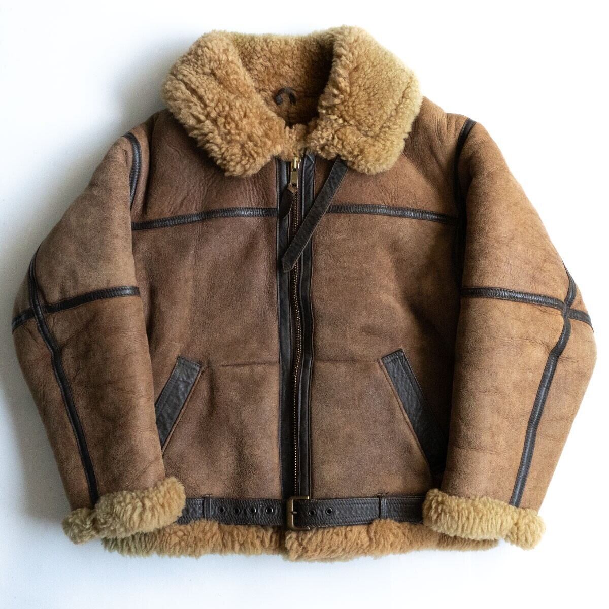 極美品 RAF IRVIN AVIATION B-3 ムートンフライトジャケット 楽天市場】【イギリス軍】【ROYAL AIR FORCE IRVIN JACKET】【B-3