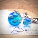 バックチャーム まん丸 青空 20mm 月