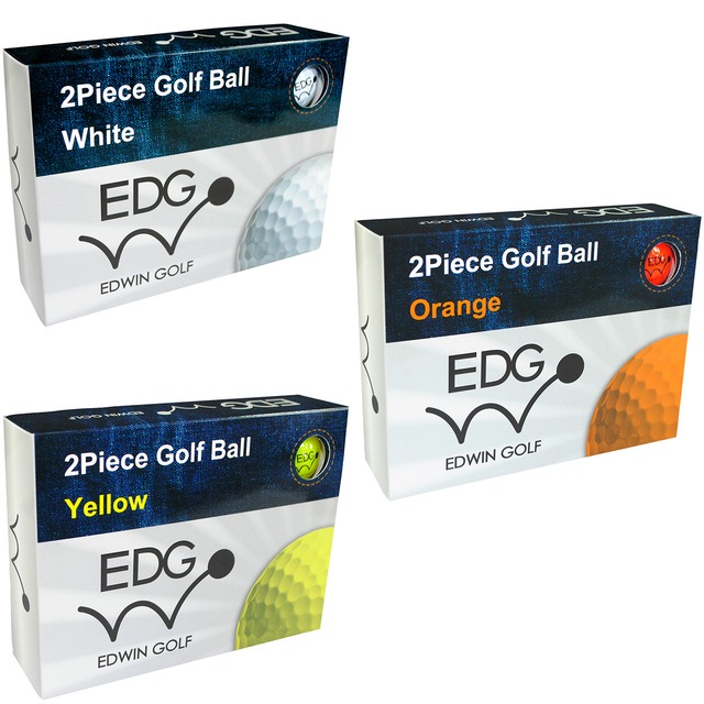EDWIN GOLF ゴルフボール 1ダース(12個入り) EDBA-3775