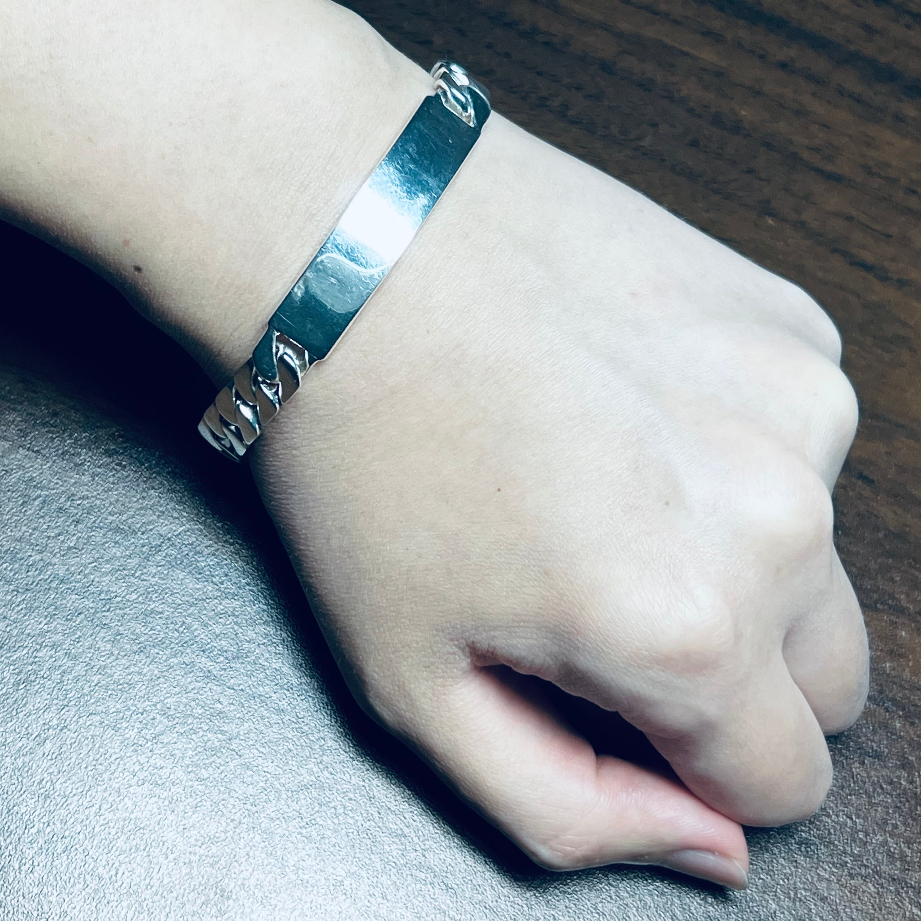 VINTAGE TIFFANY & CO. ID Bracelet Sterling Silver | ヴィンテージ