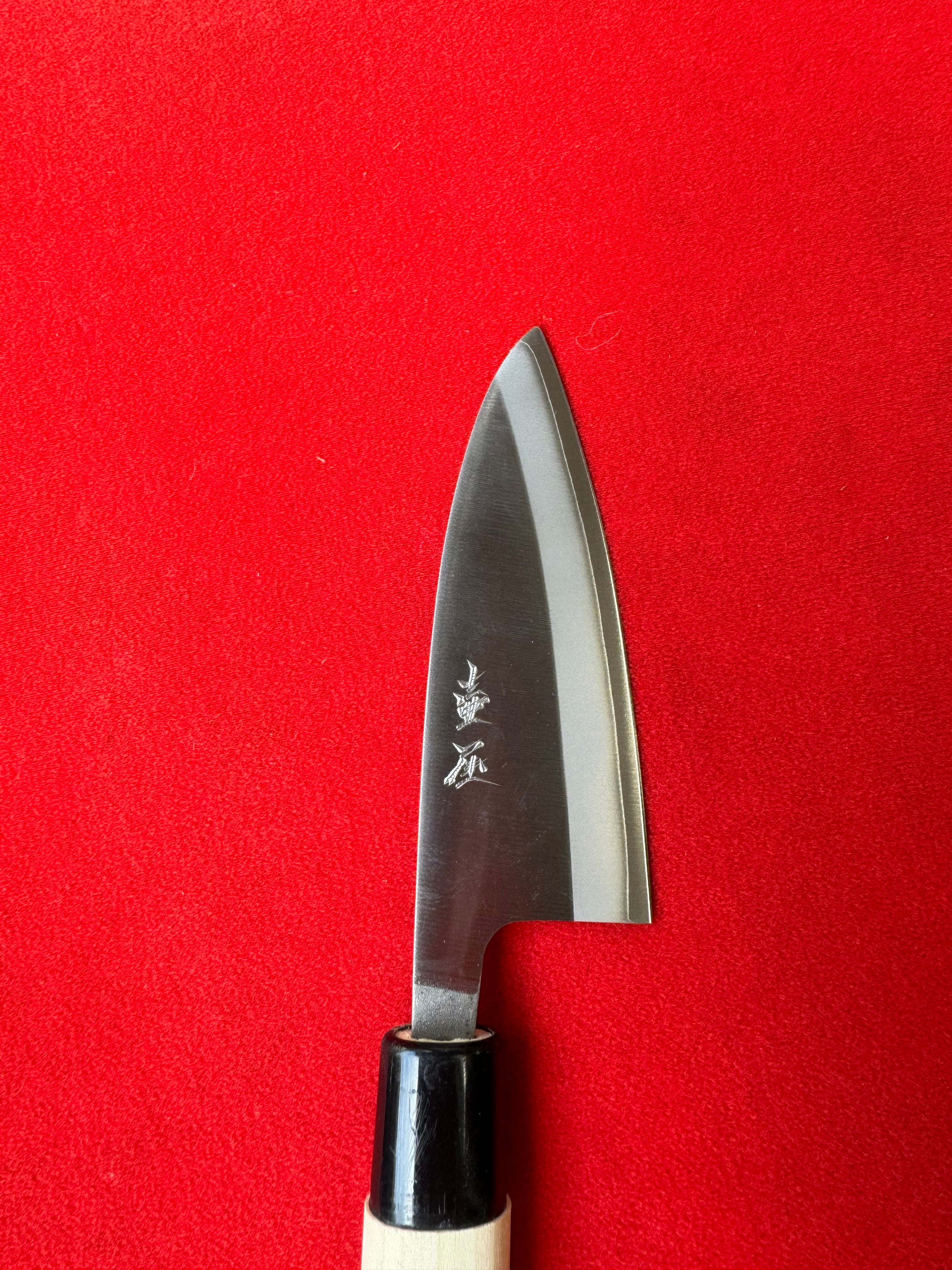 小出刃包丁 両刃 | 龍河洞の土佐打刃物・土佐壺屋 オンラインショップ