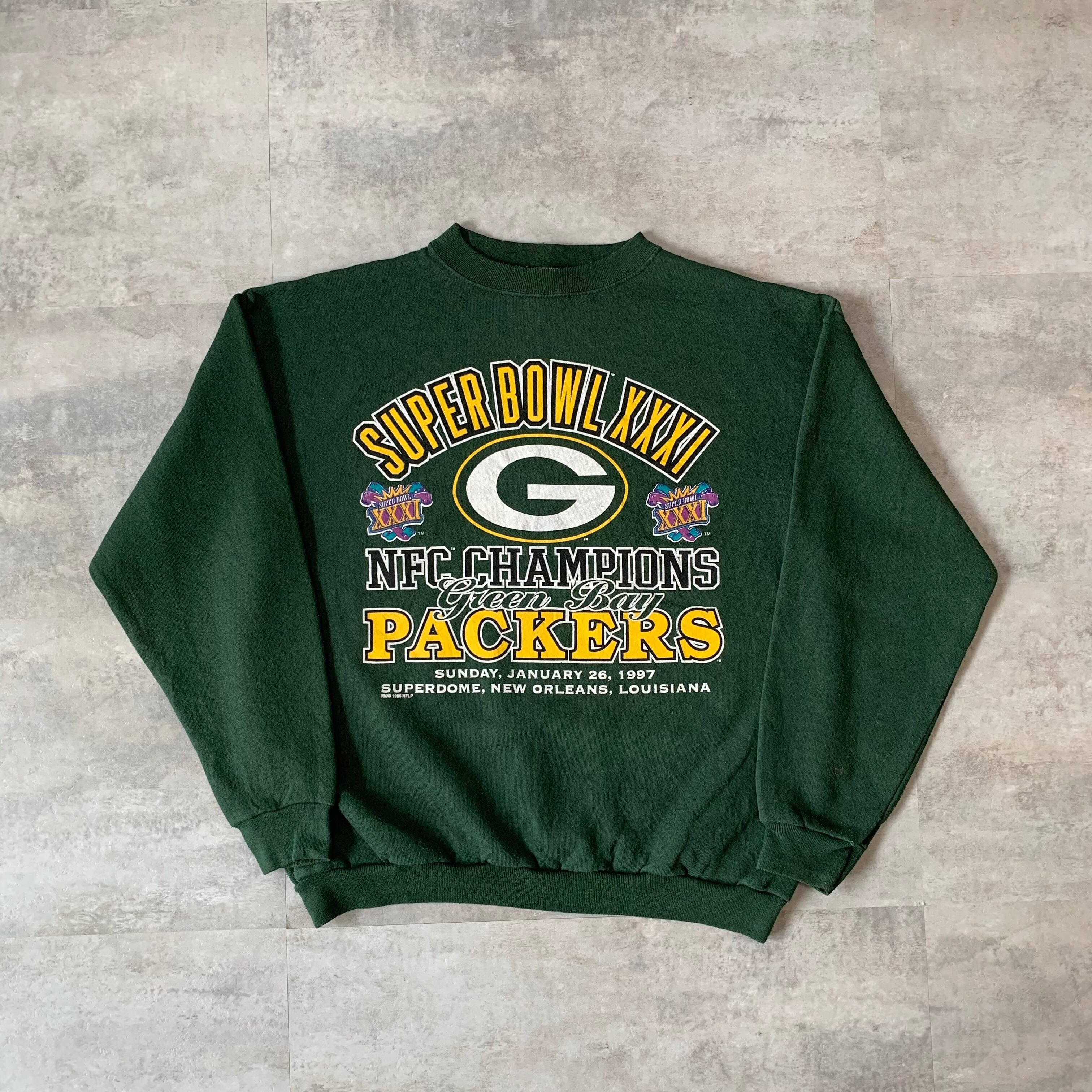 Green Bay packers パッカーズ スウェット ビッグプリント