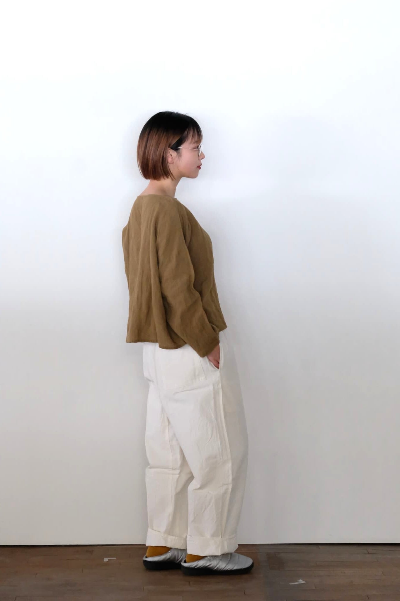 YAMMA リネンニュースクエアシャツ（長袖） NSQ-SH-LS | 美工堂 ONLINE