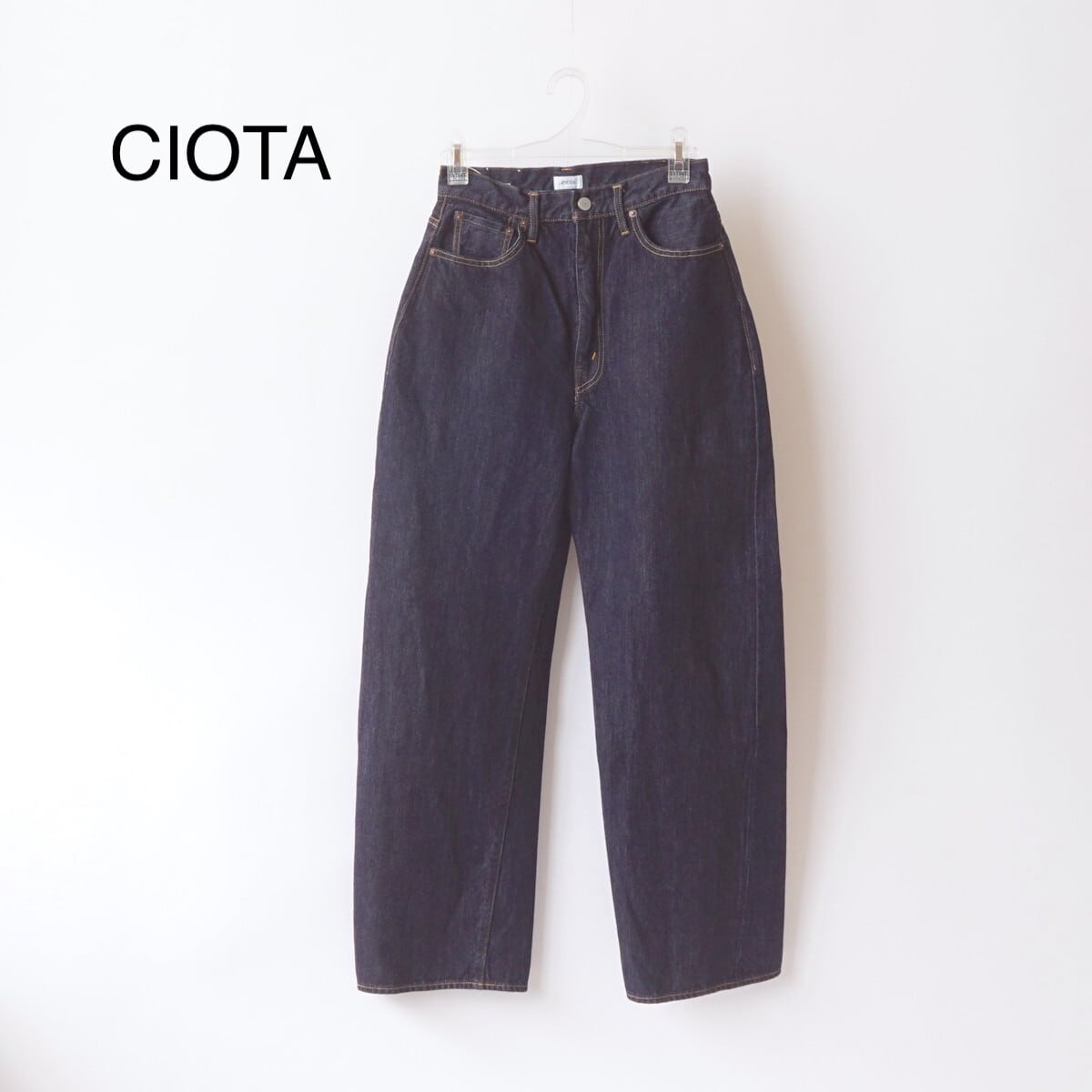 CIOTA/シオタ・スビンコットンポリエステルツイルワークパンツ | a
