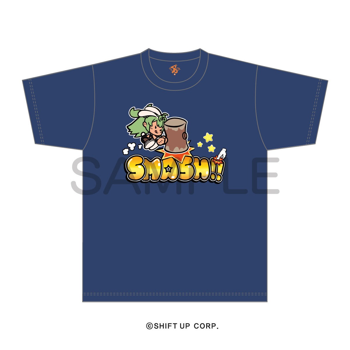 勝利の女神：NIKKE』 Tシャツ SMASH SODA! ネイビー S／M／L／XLサイズ 