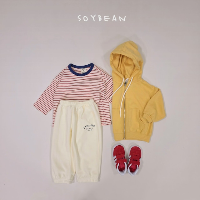 《送料無料》予約:ルーズフィットジョガーパンツ【soybean】