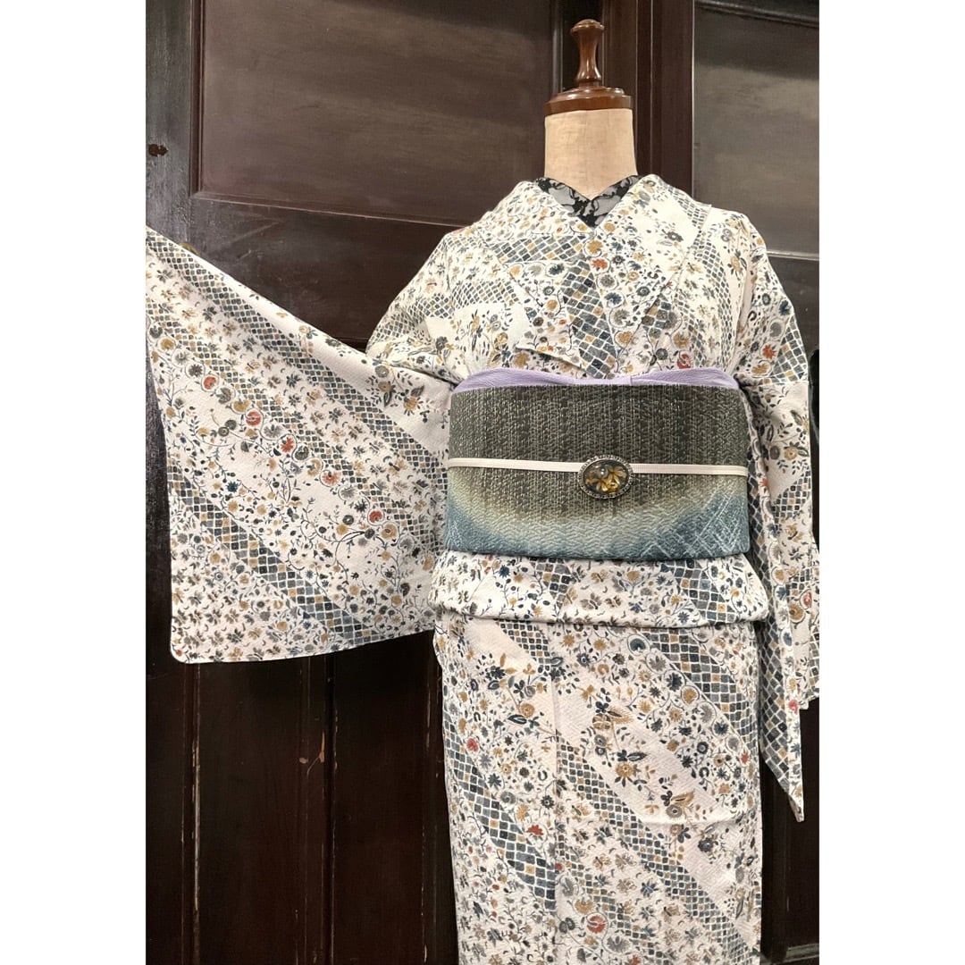 単衣着物(5.6月9.10月頃着られる裏地のない着物) | kimono tento