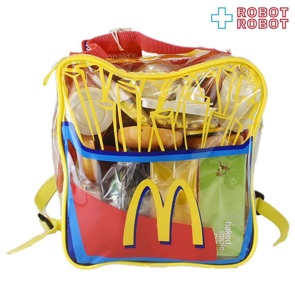 マクドナルド リュックつき バーガーフードセット 開封 | ROBOTROBOT
