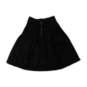 MARC JACOBS マークジェイコブス タック プリーツ フレア スカート 6 /ブラック/(株)ルック代理