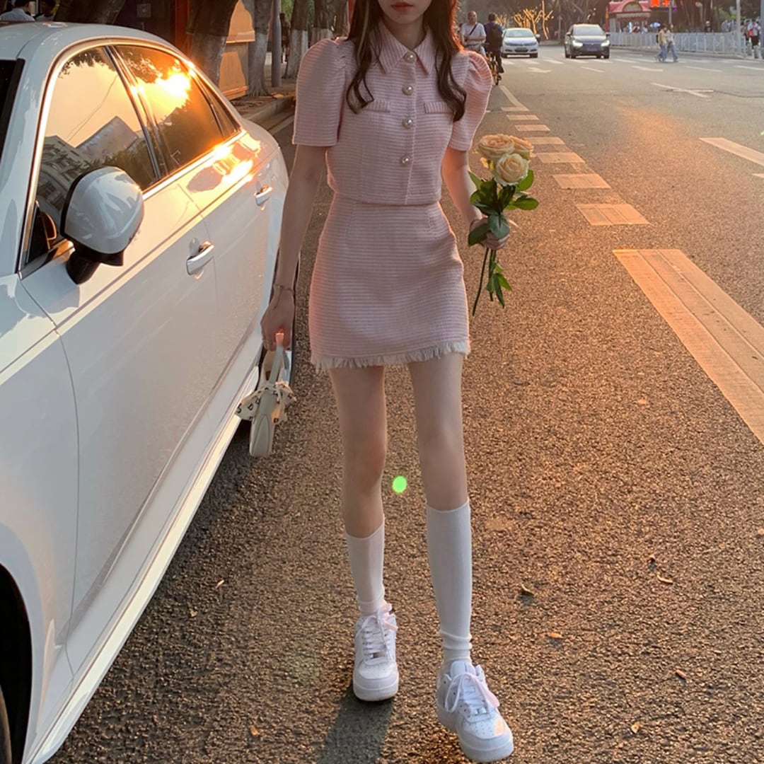 フレンチピンクセットアップ LK295 | Like a