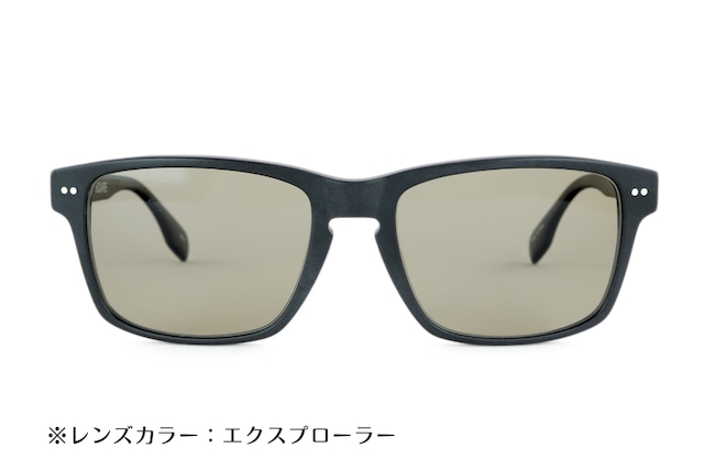 【選べる12色カラー】 RARTS コスパ最強 偏光サングラス SQUARE RS-102 Col.4 マットブラック 56サイズ 釣り フィッシング 日本製レンズ 伊藤光学 正規品-3枚目