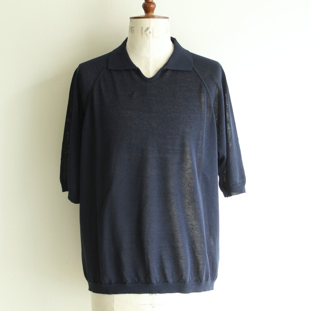 STILL BY HAND【 mens 】melange knit t-shirt