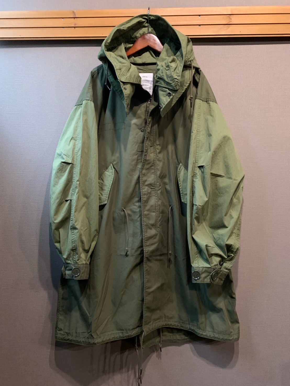 KHA:KI / カーキ NEW TYPE-65 COAT モッズコート ミリタリーコート