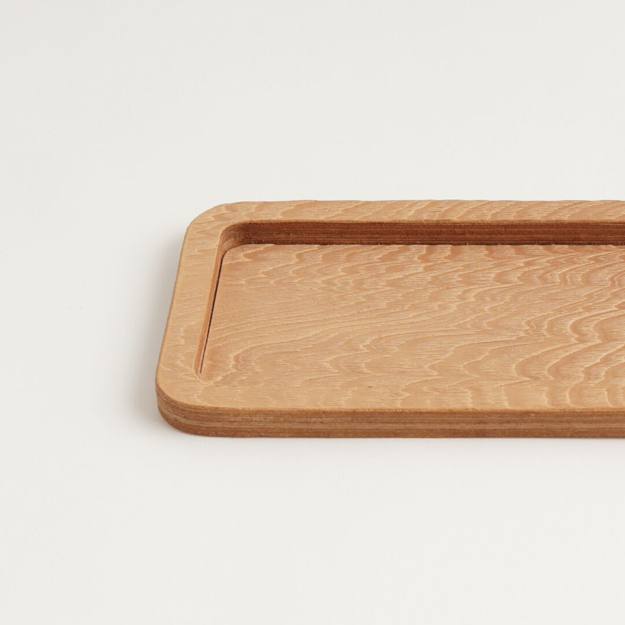 i ro se playwood leather tray