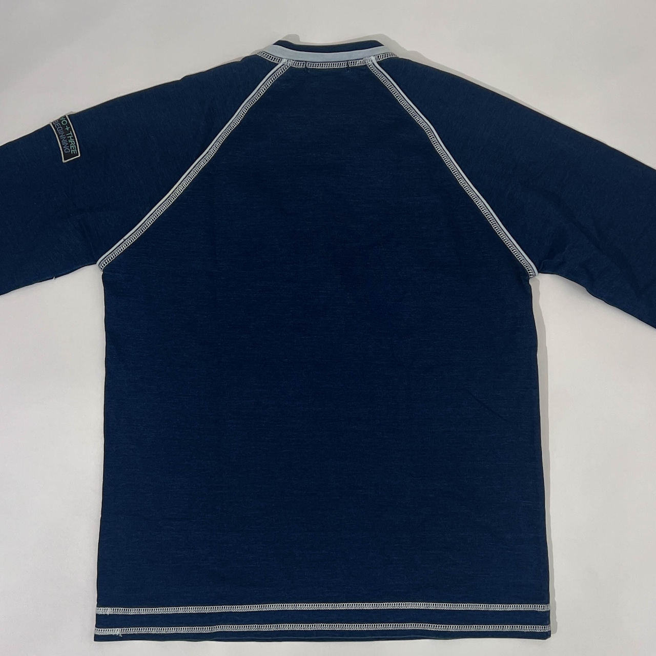 G-STAGE Jeans ジーステージ ヘンリーネック 長袖 Tシャツ カットソー L/インディゴ染め メンズ