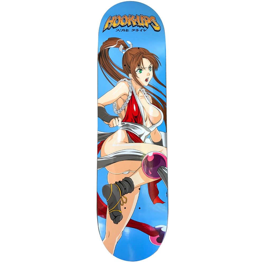 Hook-Ups lum chan in bed skateboard deck フックアップス ラムちゃん