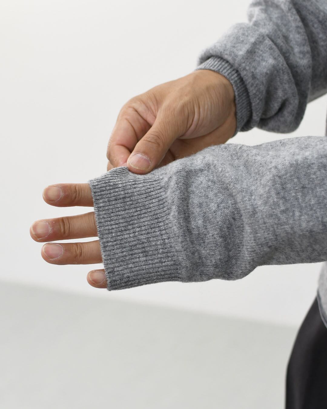 DANTON [ダントン] M LAMBSWOOL CREW NECK KNIT PULLOVER [DT-D0028LMW