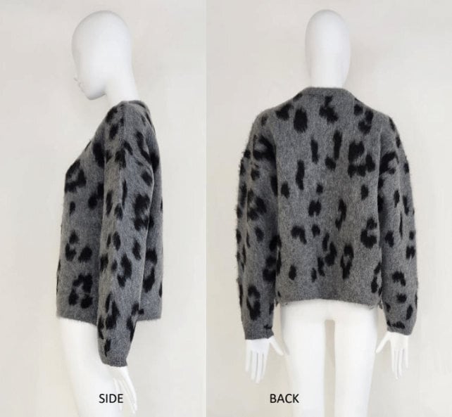 Boutique Ordinary （ブティックオーディナリー ）チーター柄ダブル