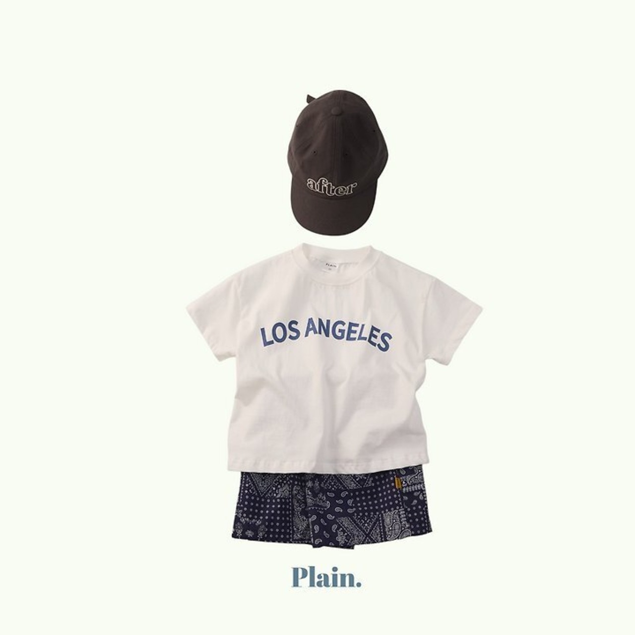 【取寄/韓国直送】Plain. 26/SM ペイズリーハーフパンツ｜夏服｜韓国子供服