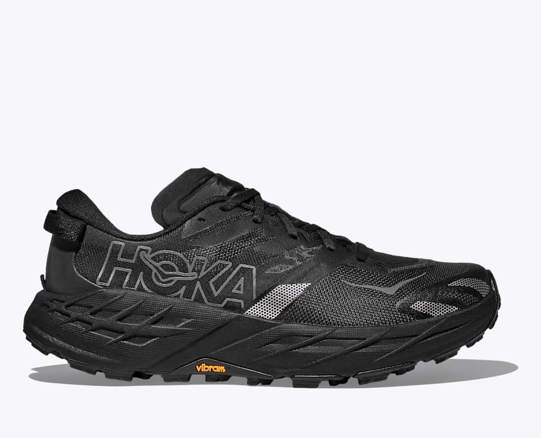 HOKA(ホカ)SPEEDGOAT 7(スピードゴート 7)-ブラック / アウター オービット メンズ トレイルランニング シューズ