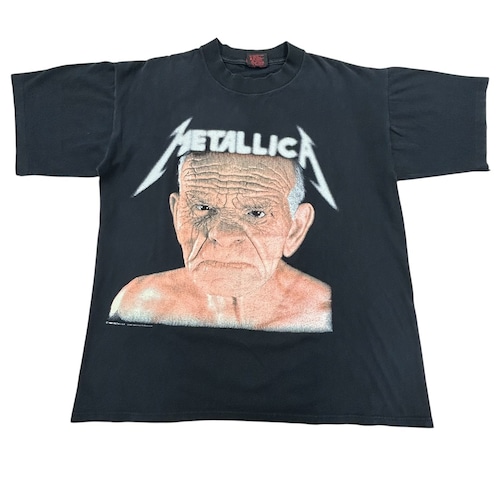 90s METALLICA “Enter Sandman” NEVER NEVER LAND Vintage Band T-Shirt Double Sided L