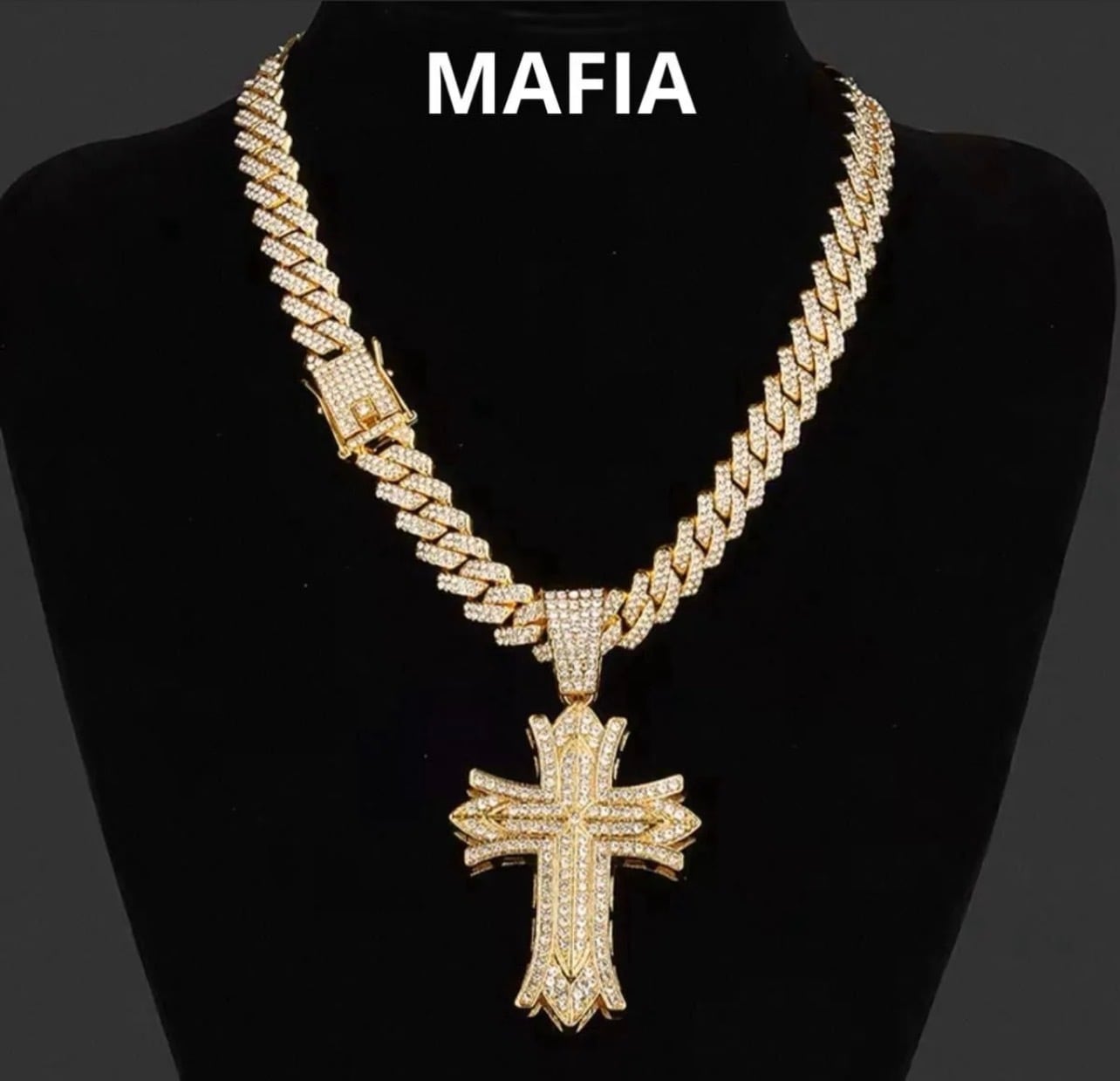 y2k シルバー ゴールド ネックレス ブリンブリン ダイヤ ジュエリー