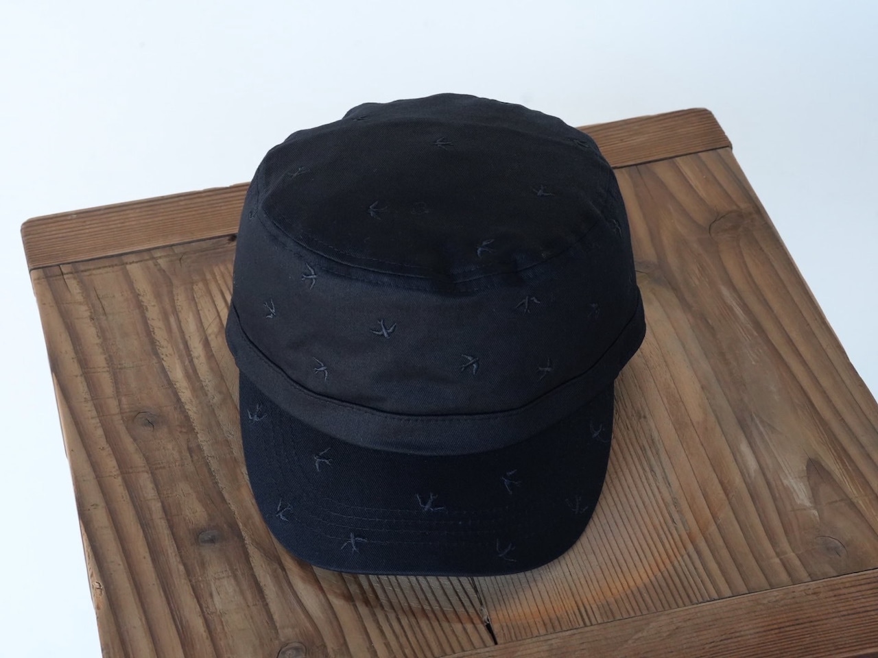 総刺繍ワークキャップ