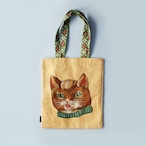【再入荷】ナタリー・レテ 猫のトートバッグ イエロー