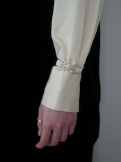 RITSUKO KARITA - Silver Hook Bangle :Silver|small article/スプリングホック/Silver925