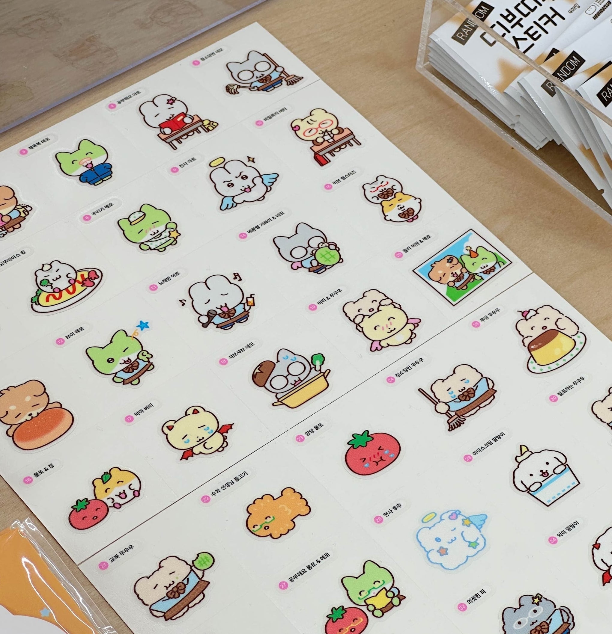 STICKER | moim - 韓国雑貨や小物の通販オンラインストア