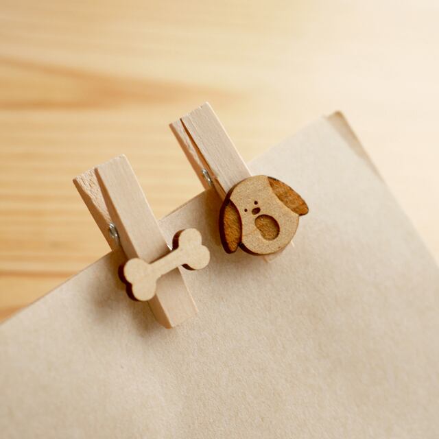 あんぐりシリーズ木製クリップ | plusalpha