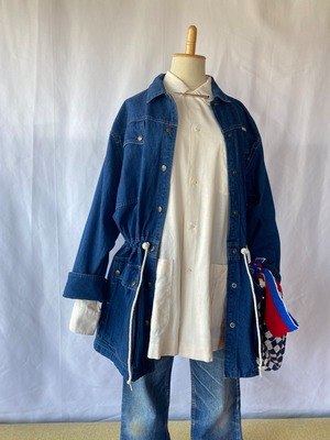 80-90's denim blouson