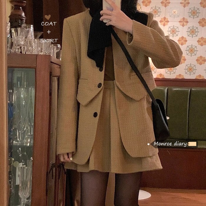 スカート オータムウィンター薄手 ストリート 秋物 冬物 モンロー39717298989