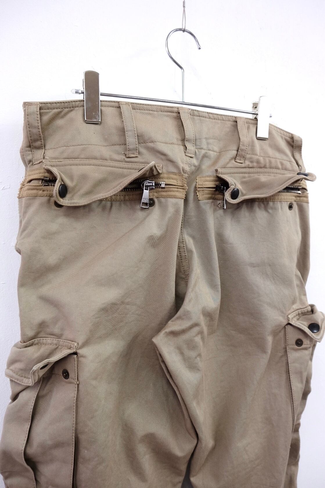 2008s/s DOLCE&GABBANA side-wire design cargo pants | gamustore 2008s/s DOLCE&GABBANA side-wire design cargo pants | gamustore