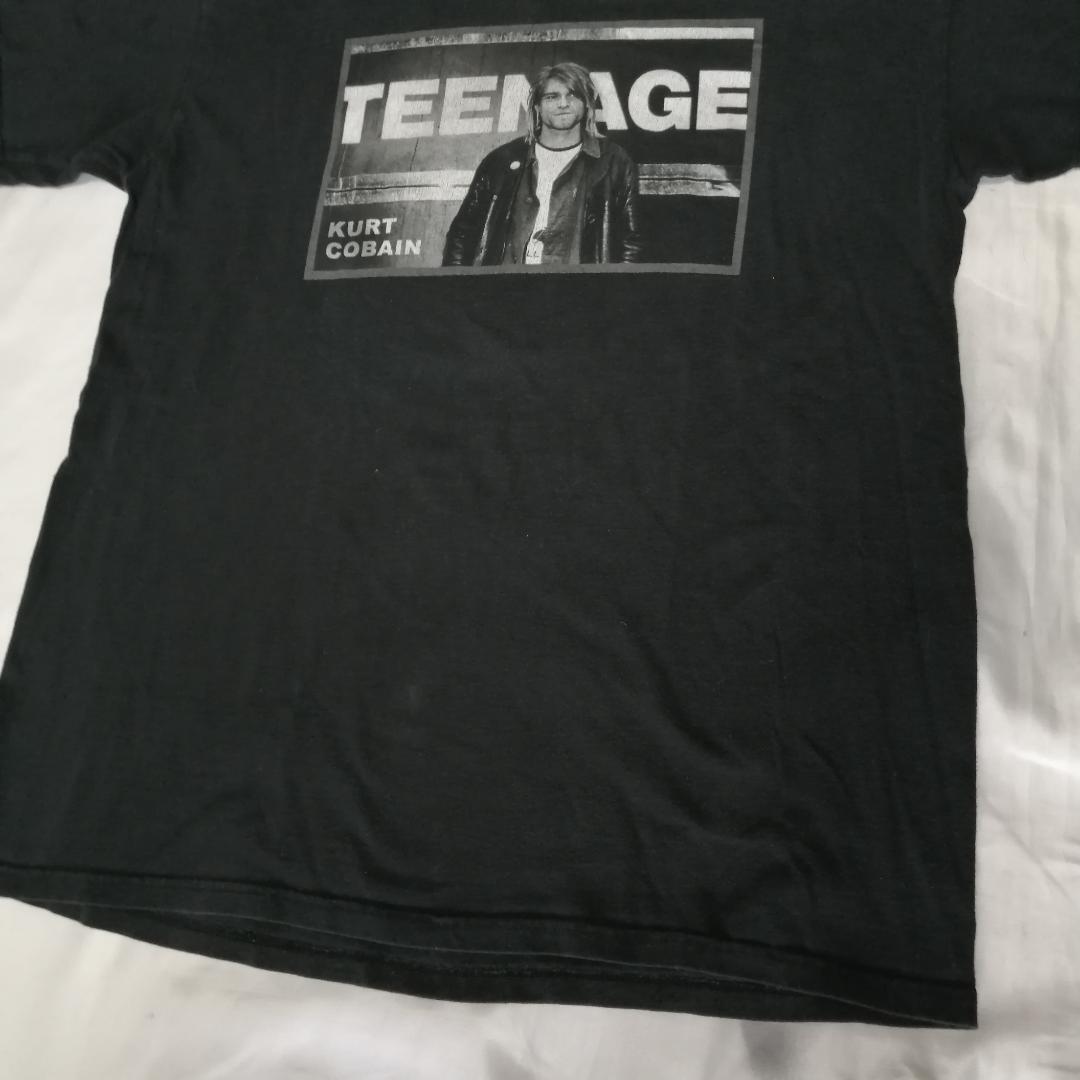 Nirvana カート・コバーン Teenage Tシャツ 00s Large | neverlandweb