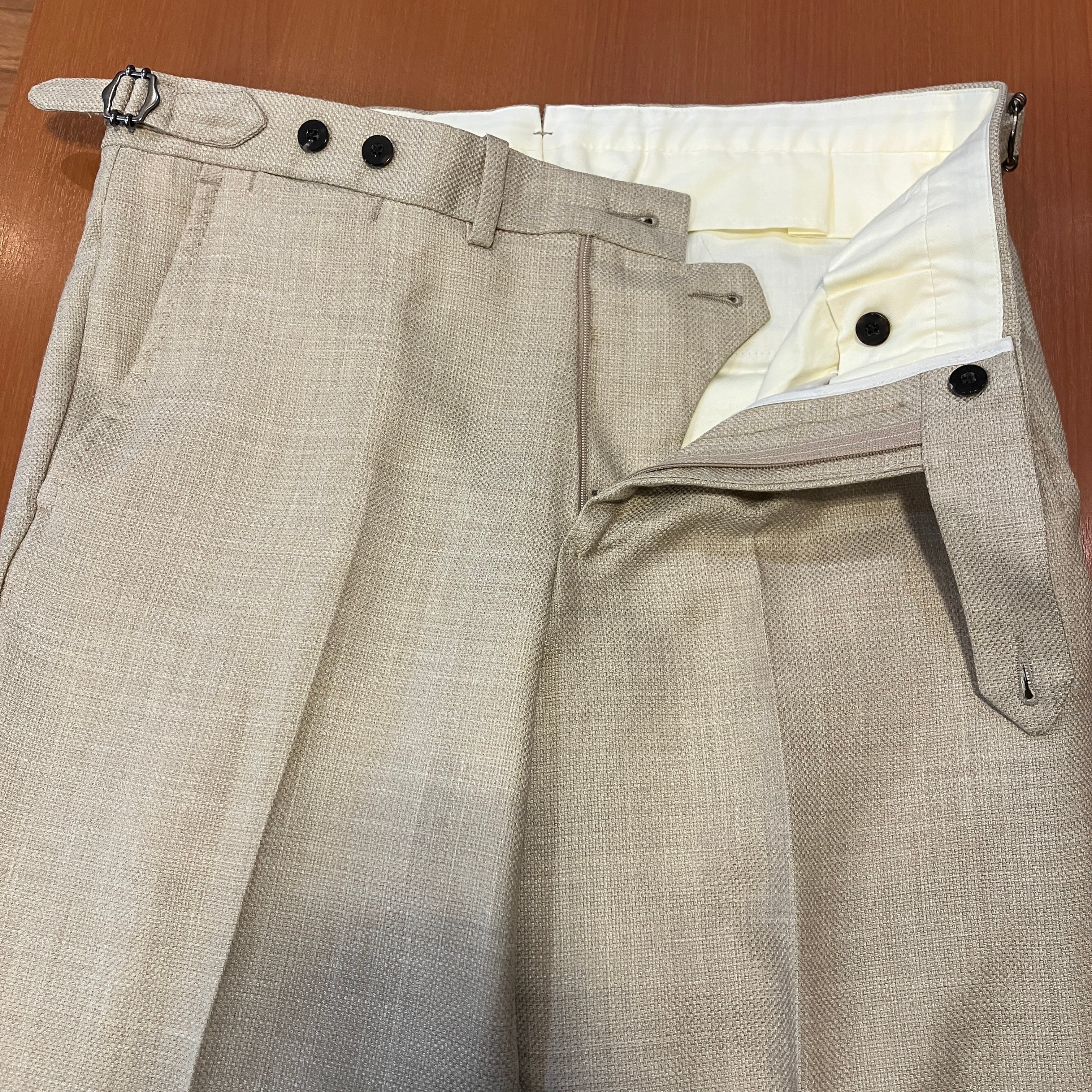 TITO ALLEGRETTO WOOL/SILK/LINEN SUIT《46》 | safarionline