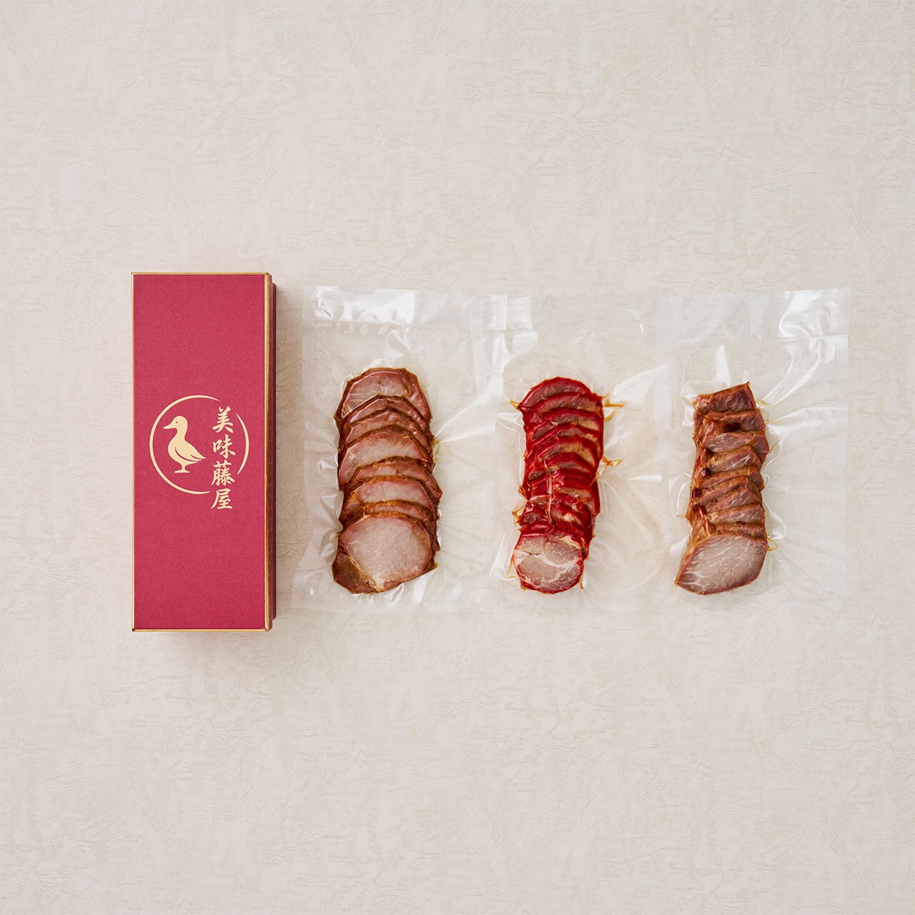 ギフト用詰め合わせ（チャーシュー3種、ソーセージ3種）