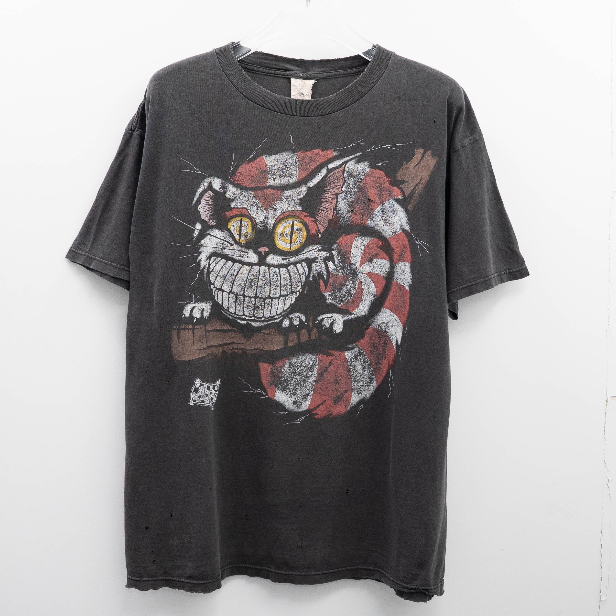 Cheshire Cat ” We're All Mad Here Black " Andazia XL【A9-214】