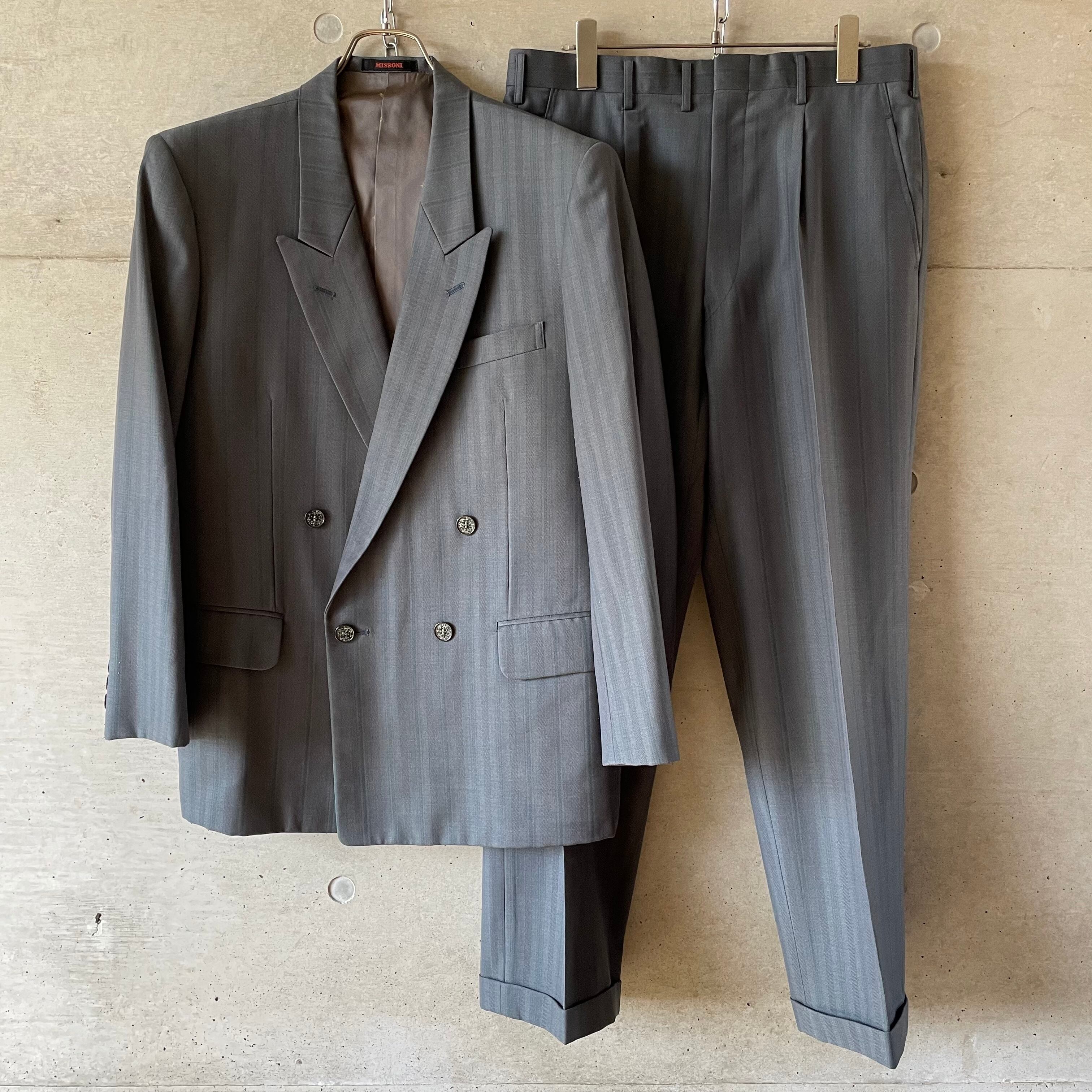 MISSONI】double breasted setup suits(lsize)0417/tokyo