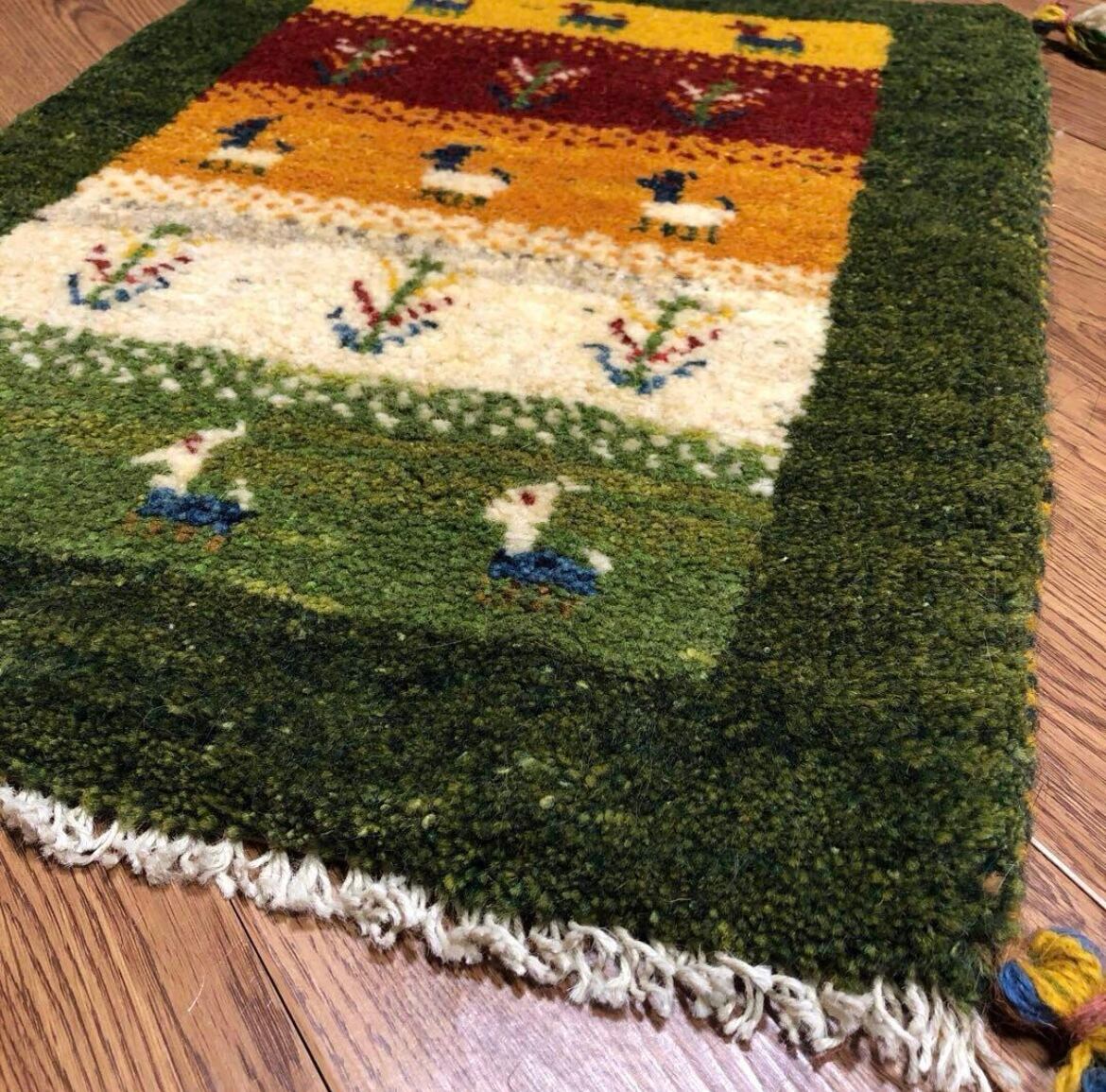 ペルシャギャッベ (ギャベ) ギャッベ 玄関マット No.GM-327 | A's Rug